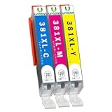 【Uratan】BCI-381XL C+M+Y canon用 各1本 互換インク 互換品 BCI381XL 純正品併用 大容量 個包装 残量表示 互換用 TS8430 TS8330 TS8230 TS8130 TS7430 TS7330 TS6330 TS6230 TS6130 TR9530 TR8630 TR8630a TR8530 TR7530 TR703 TR703a インク