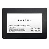 PASOUL SSD 128GB 内蔵2.5インチ SATA3.0 6GB/sに準拠 3D NAND 最大読取り550MB/s 最大書込み480MB 厚さ7mm