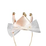 犬 誕生日 帽子 クラウン 飾り付け バースデーハット 犬 猫用 王冠 誕生日帽子 犬 かぶりもの 記念日 ペットバースデー パーティー飾りグッズ 誕生日グッズ 可愛い 髪留め 記念日 誕生日グッズ 金