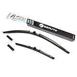 ワイパー ブレード 超撥水 バヨネットタイプ専用 アイビューティー Sフラットワイパー (IFW202: ルノールーテシア４型 / キャプチャー 専用)