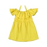 (プタス)Putars ベビー服 子供服 女の子 ワンピース ドレス キャミソール フリル袖 可愛い オシャレ 通園 発表会 旅行 記念日 プレゼント 6ヶ月-3歳