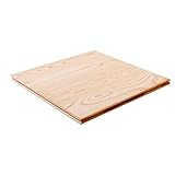 【15mm節あり】国産杉 無垢フローリング ブロック床材 集成材 無塗装 15x303x303mm 36枚入