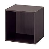 （まとめ） 不二貿易 キューブボックス W345×D295×H345mm ブラウン 81900 1台 【×5セット】 生活用品 インテリア 雑貨 日用雑貨 収納用品 [並行輸入品]