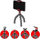 ジョビー(JOBY)【Amazon.co.jp限定】 スマホスタンド スマホ三脚 ミニ三脚 ゴリラポッド スターターキット カメラ/GoPro/LEDライト取り付け可 小型 ブラック アウトドア キャンプ iPhone/iPhone Pro/GoPro/マイク/LEDライト JB01571-BWW