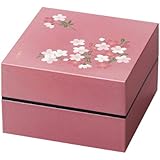 正和 『重箱 二段』 15cm オードブル重 あけぼの桜 ピンク 72264