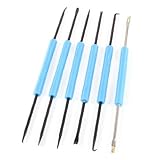 uxcell はんだアシスト　溶接アシスト　メタル　プラスチック　ブルー　ブラック　18.5cm　75g　1セット