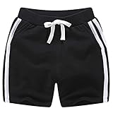 (ラボーグ) La Vogue キッズ サーフパンツ 子供 ボーイズ ショートパンツ 短パン 男の子 女の子 ハーフパンツ 海パン 半ズボン ベビー服 旅行 お出かけ ブラック 100