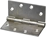 Stanley National Hardware N140-046 504BC 4-1/2" Removable Pin Broad Hinge in Plain Steel [並行輸入品]