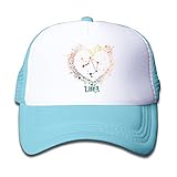 ボーイズ メッシュキャップ 通気性 今季最新 ウトドア キャップ 天秤座星座 てんびん座 おしゃれ 帽子 カジュアル ストーリート系ライトブルー プリント付き 無地