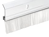 Frost King SB36W 2" x 36" Extra Aluminum/Brush Door Sweep, White [並行輸入品]
