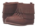 [ベイビー ディア] Baby Deer Fringe Suede Bootie (Infant/Toddler) アンクルブーツ Brown 9 (36-42 Months) - M [並行輸入品]