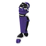 Boombah Defcon野球/ソフトボールShin Guards – 複数のカラーオプション – 2サイズ Adult-16.5" ブラック BDCSG PU/B-A-16.5