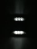 新型ソーラー2×3LED（6LED） 白色『点滅タイプ』道路鋲、路肩鋲、階段ランプ【 省エネ 】【 耐久性 】アルミ合金
