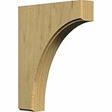 Ekena Millwork BKTW02X08X10CVAL 1 3/4-Inch W by 8-Inch D by 10-Inch H Clarksville Bracket, Alder [並行