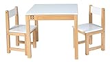 ALEX Toys Artist Studio Wooden Table and Chair Set, White [並行輸入品]