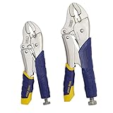 IRWIN Tools VISE-GRIP Locking Pliers, Fast Release, 2-Piece Set (214T) [並行輸入品]