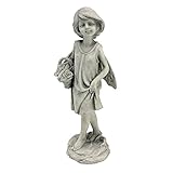 Design Toscano Rose Garden Fairy with Basket Statue