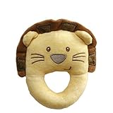 Gund Baby Playful Pals Plush Rattle Baby Toy Lion [並行輸入品]