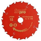 Freud ブレード LP20タイプ 縦切り用 (LP20M018 210mm) + ブレード変換リング (25.4mm)