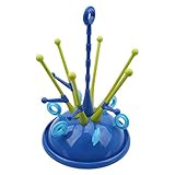 BEE&BLUE 哺乳瓶ラック 哺乳瓶 スタンド 消毒 乾燥 取り外し 水切りラック 衛生 乾燥 清潔 水槽 安定感 ツリー型 哺乳瓶立て 哺乳瓶収納 コンパクト収納 ラック 哺乳びん洗浄器具 ベビー