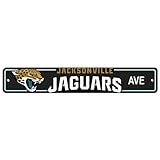 NFLジャクソンビルジャガーズプラスチックStreet Sign