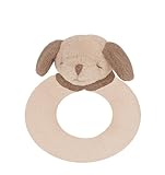 Angel Dear Ring Rattle, Light Brown Puppy by Angel Dear [並行輸入品]