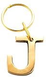 トスダイス キーホルダー BRASS LETTER KEYRING J TDSM-ABC-KEY-J
