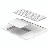 Tyonit ハーモントレイ Apple MagicキーボードとMagicトラックパッドに対応 (キーボードとトラックパッドは付属しません)。 M プラスチック