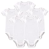 エルフ ベビー(Fairy Baby)ベビーボディスーツ 肌着 半袖 男の子 5枚セット 出産祝い(サイズ：7-9M) セット12