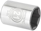Armstrong 39-021 1/2-Inch Drive 6 Point Standard Socket, 21mm [並行輸入品]