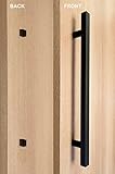 モダン& Contemporary 1 " x 1 "正方形ラダースタイル/ One Single Sided / Decorative fixing /ドアプルハンドル/ステンレススチール/商用/住