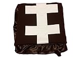 KWC - Soft and Cozy Large Minky Brown blanket - American Foot ball (Touchdown) [並行輸入品]