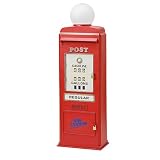 郵便ポスト 郵便受け スタンドポスト GAS PUMP STAND POST SI-2858 イメージ:レッド(RD)