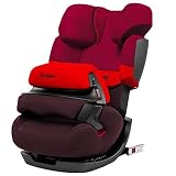 Cybex Silver Pallas-Fix Toddler Car Seat Group 1/2/3 (Rumba Red/ Dark Red) by Cybex