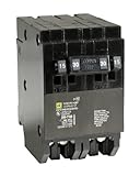 Square D by Schneider Electric homt1515230cp Homeline 2 – 15-amp単極1 – 30-amp two-poleクアッド回路ブレーカー
