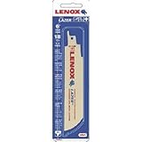 LENOX Tools LAZER Metal Cutting Reciprocating Saw Blade Bi-Metal 6-inch 18 TPI 2/PK [並行輸入品]