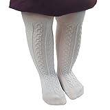 OEM 0-24m cotton baby tights (L, White)