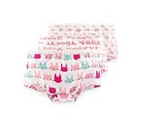 女の赤ちゃんのスタイルの一つのために3つのソフトで通気性の下着パンティーのセット、1-2歳