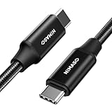 NIMASO USB C Type C ケーブル (Gen2)【100W/5A急速充電 USB3.1 PD対応 4K / 60Hz 映像出力 0.5m】 タイプc ケーブル iPhone 16/15 シリーズ MacBook、iPad mini6、iPad Pro等type c機種対応(ホワイト)NCA24A1046