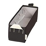 ドウシシャ 小物収納ボックス 幅10cm クローゼット・引き出し用 ブラウン 【shimauシリーズ】 SM10S-BR