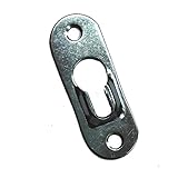 家具を壁と並行に取り付けたい時に便利！キーホール吊り金具 10個セット cng010