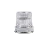 Edwards Signaling 105XBRMW24D XTRA-BRITE LED Multi-Mode Beacon, Heavy Duty, 24V DC, White by Edwards