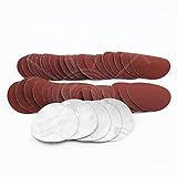 50 x 3 」はありません穴のウェット / ドライサンドペーパー砂シートフックとループ研磨ディスク 1000 グリット