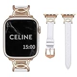 [CASTLELIFE] Apple Watch バンド レザー コンパチブル アップルウォッチ バンド 本革 レディース 柔らかい 38m