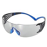 3M セキュアフィット 保護めがね I/Oグレー SF407SGAF-BLU