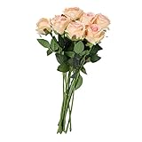 BULARY　造花　薔薇　バラ　花束　10本セット　高品質ローズ　プレセント　ギフト　インテリア　結婚式　誕生日　発表会　入学式　卒業式 3色から選べる　ピンク