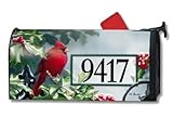 MailWraps Hollyberry Cardinal Mailbox Cover #05942 [並行輸入品]
