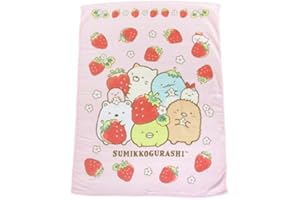 リヴェール すみっコぐらし お昼寝ケット ブランケット タオルケット 大判バスタオル 綿100％ 保育園 幼稚園 かわいい 子供 夏用 サンエックス