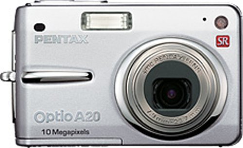 Pentax Optio A20 10 MP Digital Camera with 3 x Optical Zoom and