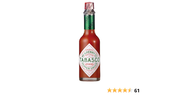 Amazon タバスコ ペッパーソース 60ml 12本 Tabasco タバスコ ホットソース チリソース 通販